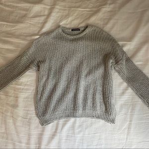 Brandy Melville Grey Knit Sweater